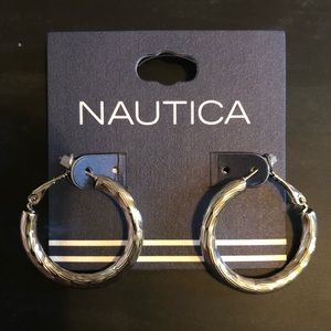 Nautica hoop earrings